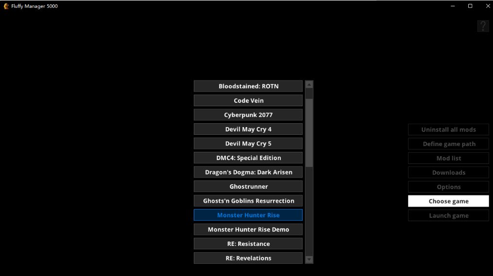 《怪物猎人：崛起》MOD管理工具v2.251下载