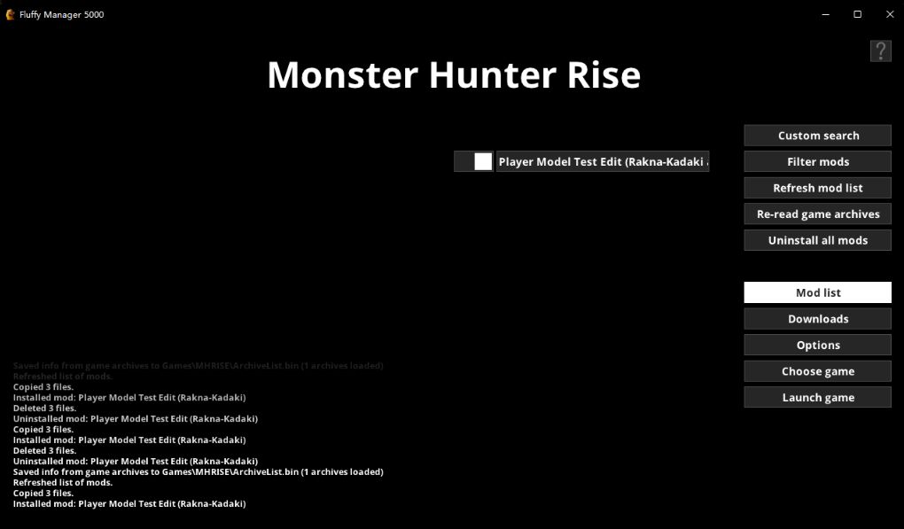 《怪物猎人：崛起》MOD管理工具v2.251下载