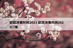 欧冠决赛时间2023 欧冠决赛时间2023门票