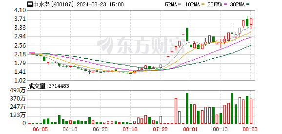 国中水务股价飙涨后遇阻 涉信披违规遭立案调查