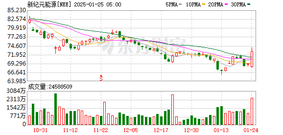 NextEra Energy扩展天然气和核能应对AI电力需求