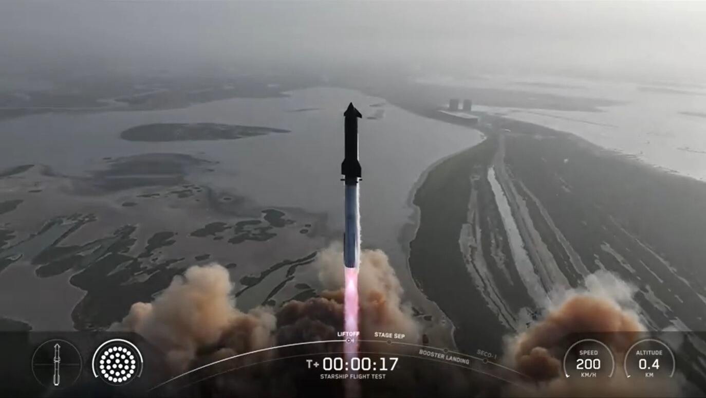 SpaceX星舰火箭第三次试飞失败